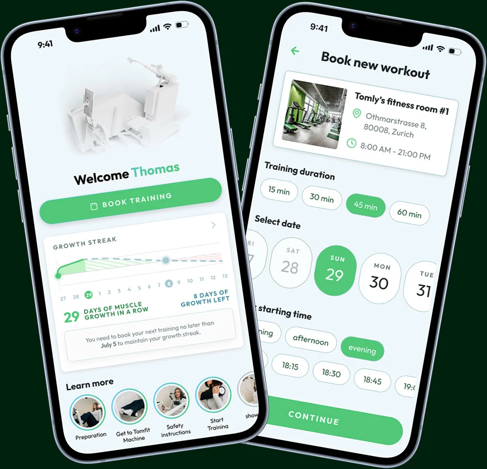 TomFit App